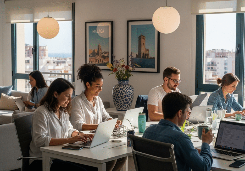 Arbejde som Telemarketingmedarbejder i Málaga